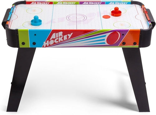 Mini Air Hockey Table Freestanding Battery Powered Kids Indoor Game