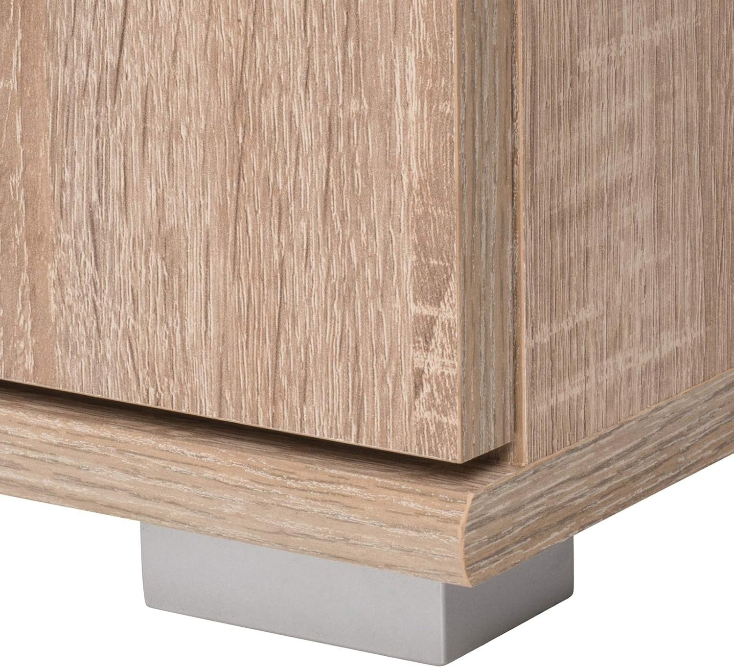 Oak Sideboard Storage Cabinet 2 Doors 2 Drawers Unit Hallway 71cm