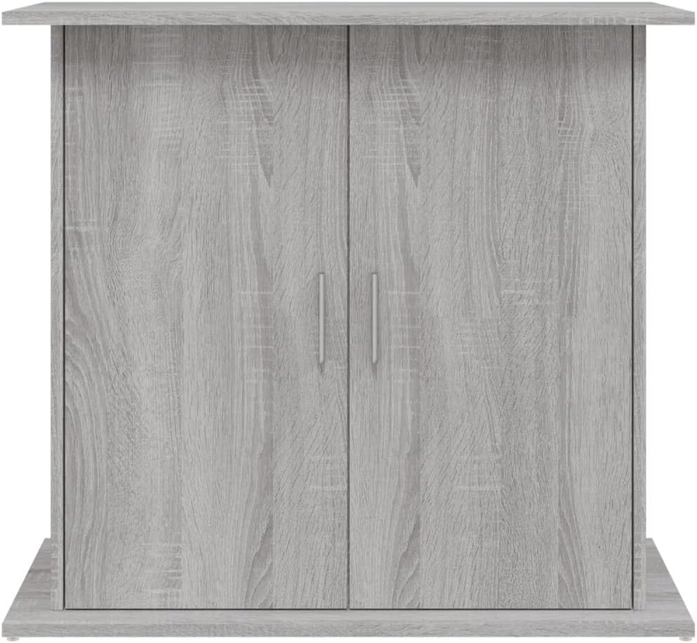 Grey Aquarium Cabinet with Storage – Compact Fish Tank Stand Unit