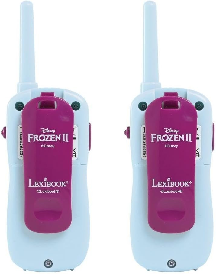Kids Frozen Walkie Talkies Belt Clip Outdoor Communication Toy Set