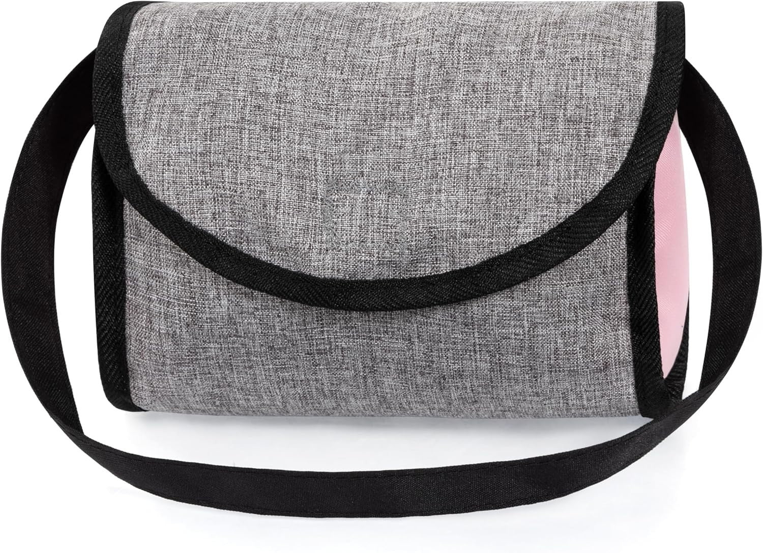 Twin Doll Pram Double Stroller Foldable Adjustable Handle Basket Bag
