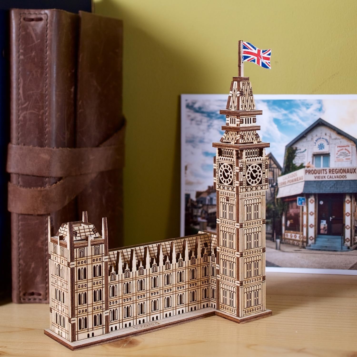 3D Wooden Big Ben Puzzle Kit - DIY London Architecture Model