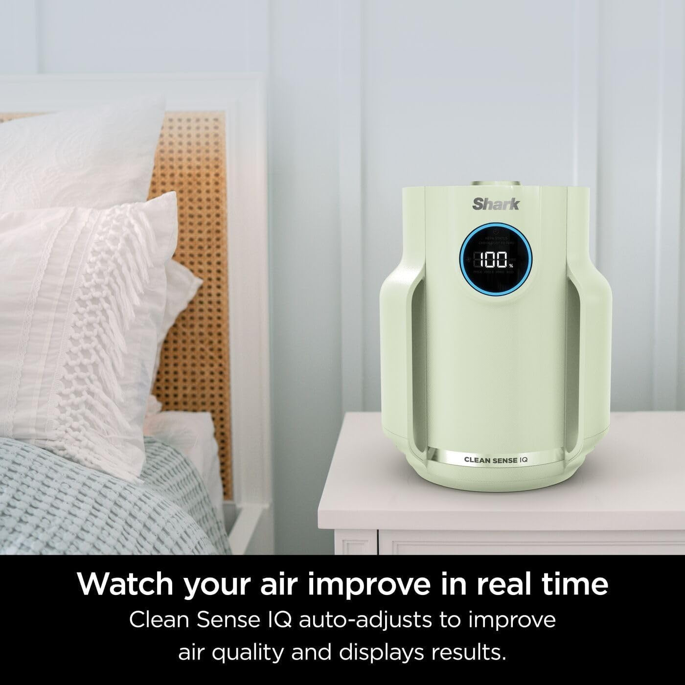 Quiet HEPA Air Purifier 23m² 5-Year Filter Dust Pollen Pet Dander