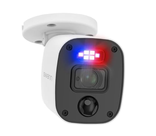 4K Security Camera Add On Bullet Camera Color Night Vision Motion Alert