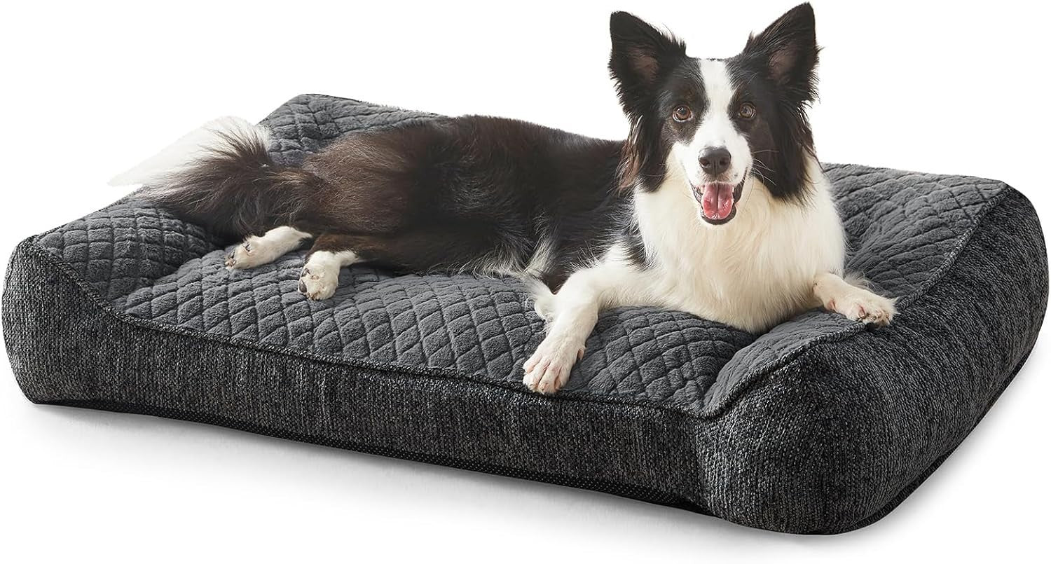 Large Orthopedic Dog Sofa Bed 97x71cm Thick Washable