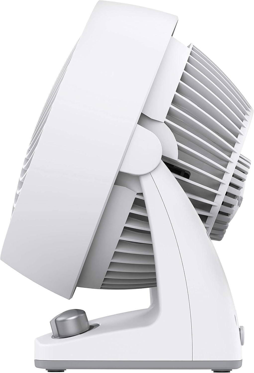 Compact Air Circulator Fan – Quiet 2-Speed Cooling Desk Fan Adjustable Tilt