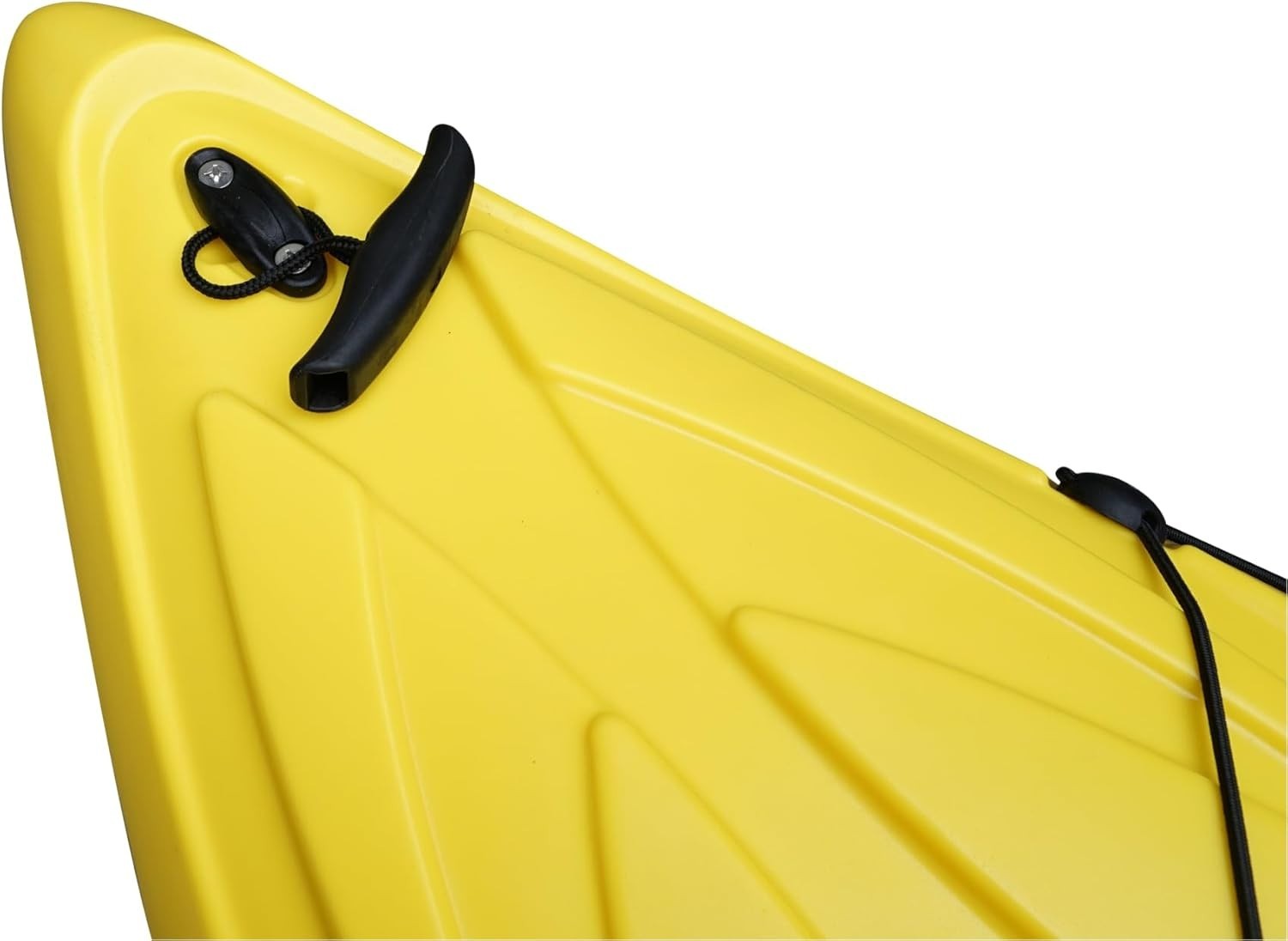 Sit Inside Kayak Fishing Canoe w/ Paddle Seat Storage Yellow