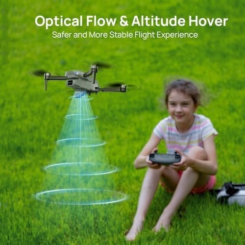 4K Drone with Camera Brushless Motor 36min Flight FPV Altitude Hold Toy
