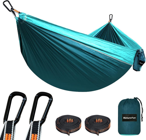 Ultra-Light Camping Hammock 300kg Limit ✅ Compact 🌟 Quick-Dry Nylon