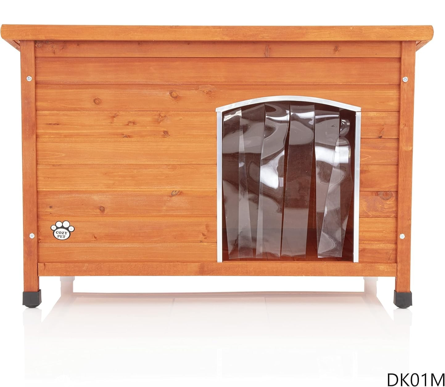 Insulated Medium Dog House Outdoor Kennel | 101x66x70.5cm Weatherproof