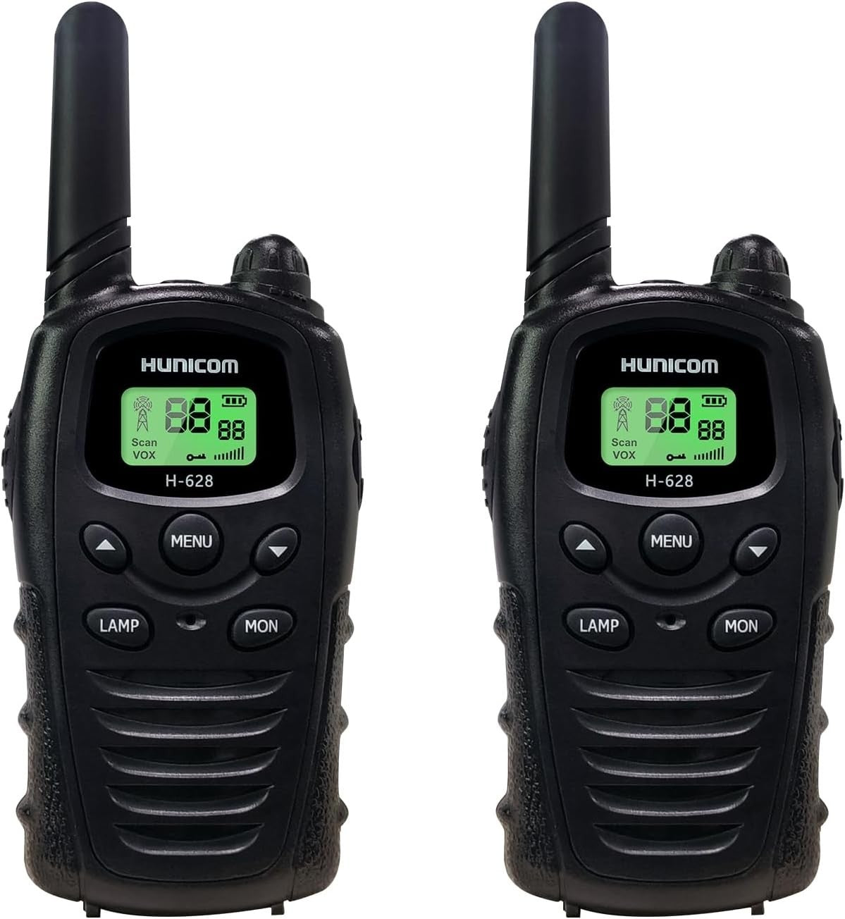 Long Range Walkie Talkies 16 Channel PMR Radio Gift Set w/ Flashlight
