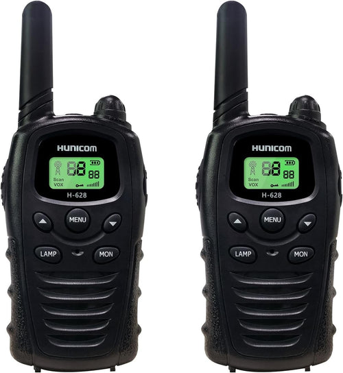 Long Range Walkie Talkies 16 Channel PMR Radio Gift Set w/ Flashlight