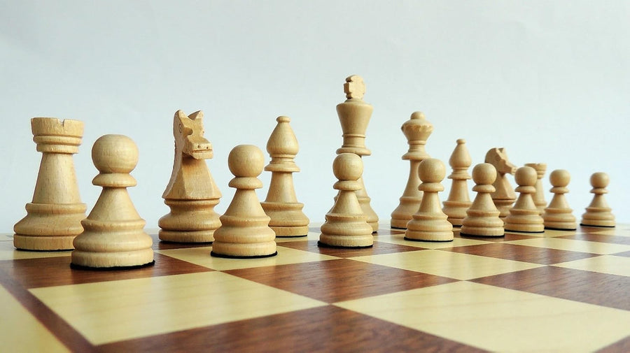 Tournament Wooden Chess Set 54cm Handmade Staunton Pieces Luxury Board