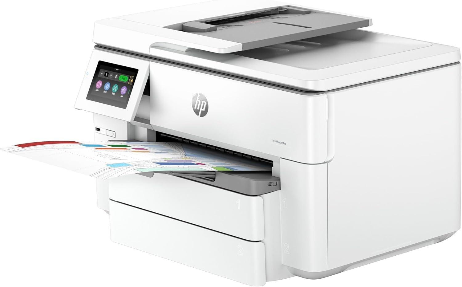 Grey White A3 Colour Inkjet All In One Printer WiFi Duplex ADF WideFormat