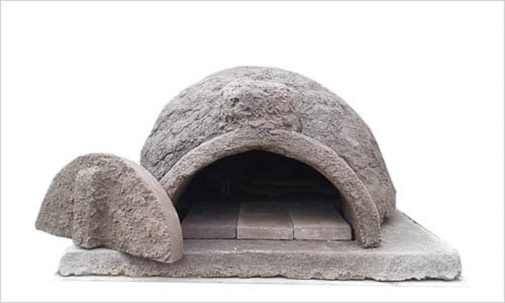 Traditional Wood Fired Outdoor Pizza Oven | Rustic Stone Garden Oven for BBQ