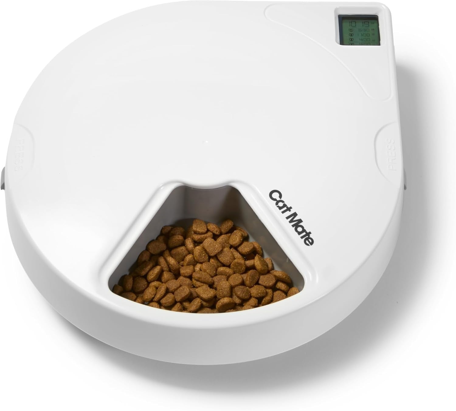 Automatic Pet Feeder 5 Meal Digital Timer Wet Dry Food Cat Dog