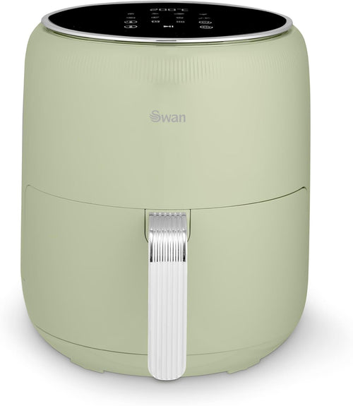 4.5L Digital Air Fryer 1500W  Retro Green | 8 Presets | Healthy Oil-Free Cooking
