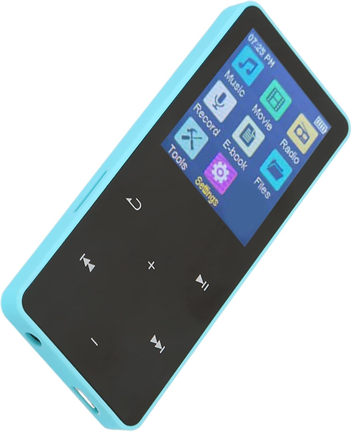 Bluetooth 5.0 MP3 MP4 Player 1.8" Touch 8GB HiFi Blue