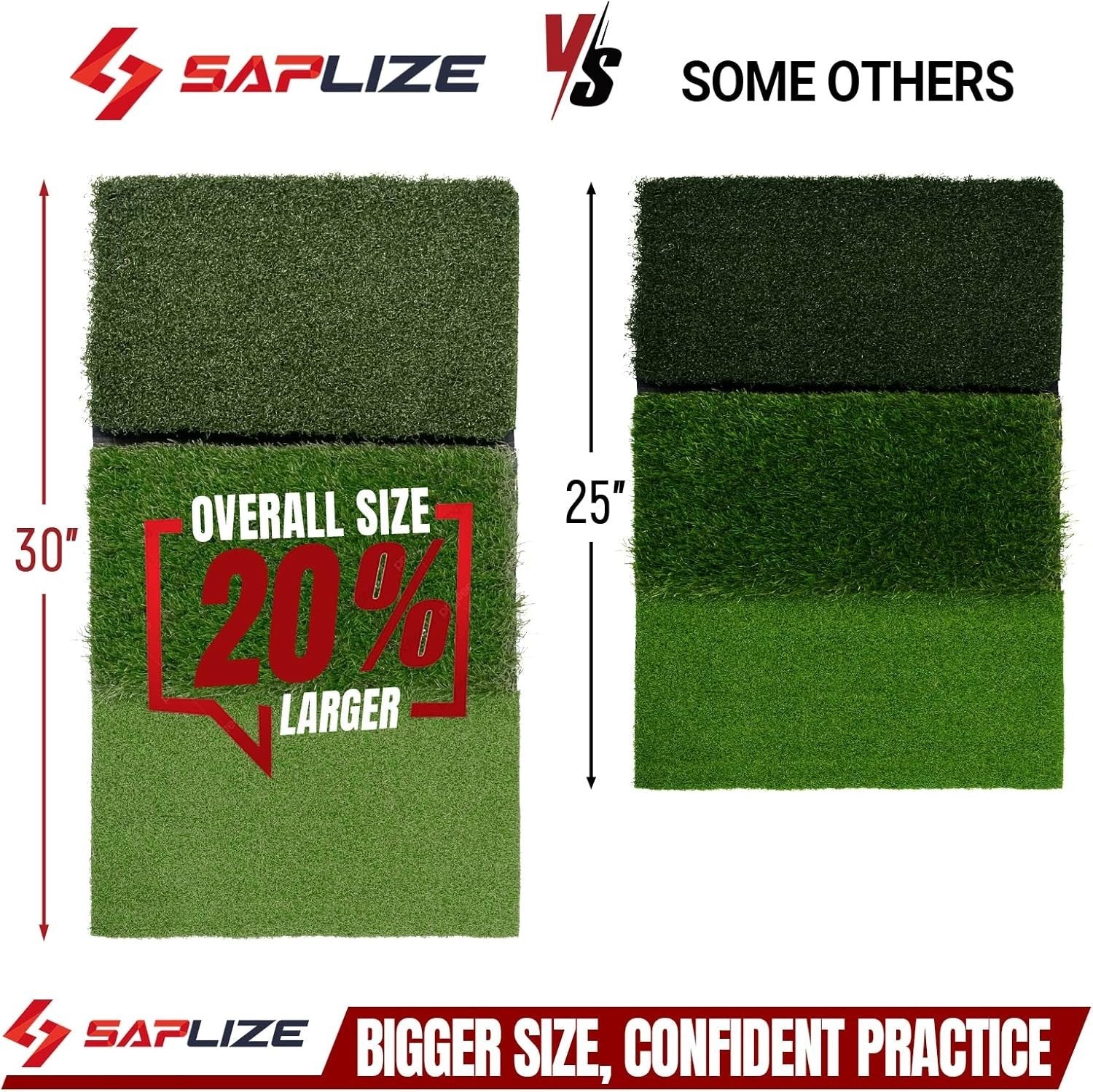 Golf Hitting Mat Non-Slip Indoor Outdoor Practice Pad Driving Chipping