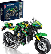 776Pcs Motorcycle Building Kit Model for Kids & Adults - Realistic & Non-Toxic