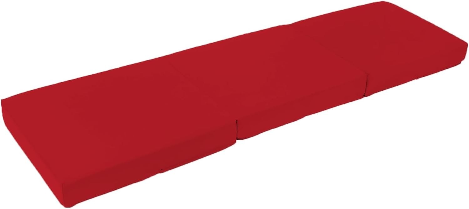 Foldable Foam Futon Mattress Bed Chair for Adults Kids Sleepover Lounge