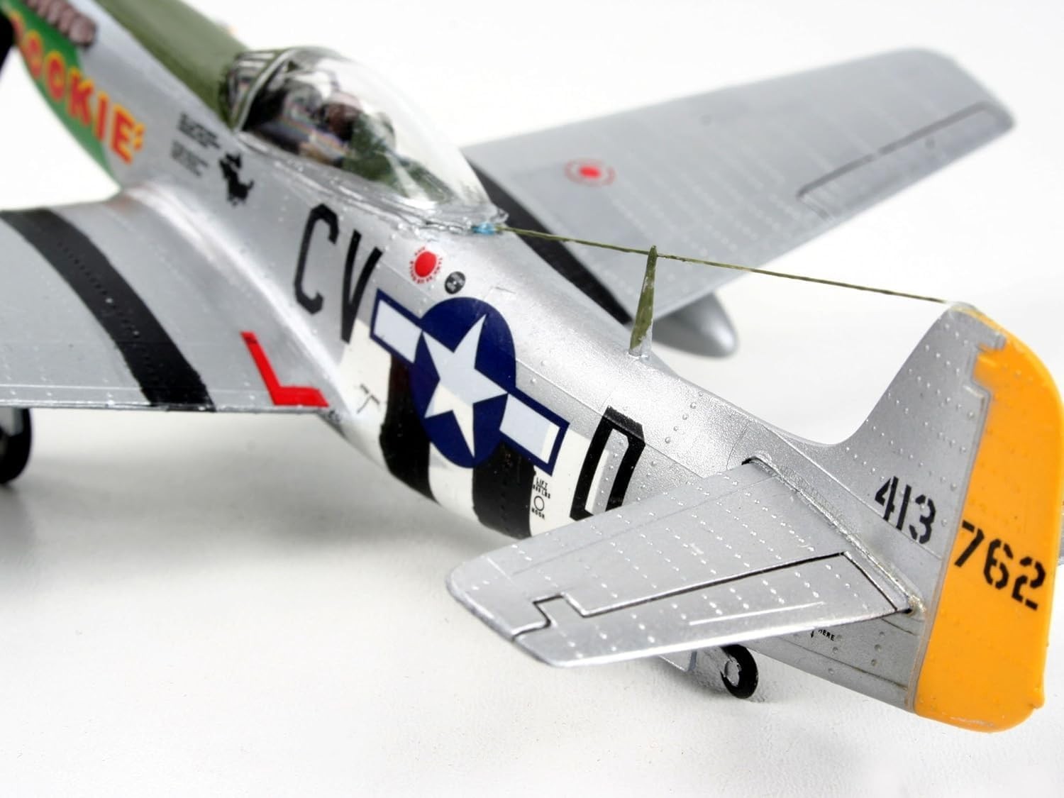 WW2 Fighter Plane Model Kit 1:72 Scale | Unpainted DIY Plastic Set