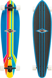40in Pintail Longboard Cruiser 8-Ply Maple Deck Drop-Thru Carving Skateboard