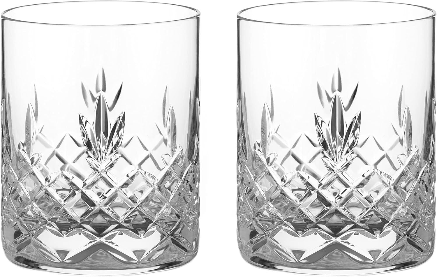 Crystal Whiskey Decanter Set 800ml with 2 Tumblers Luxury Gift Box Set