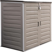 1170L XL Outdoor Storage Box Lockable Plastic Garden Shed Cabinet
