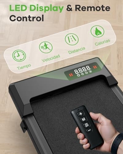 Portable Walking Pad 2.5HP 7% Incline Under Desk Treadmill Quiet 8km/h