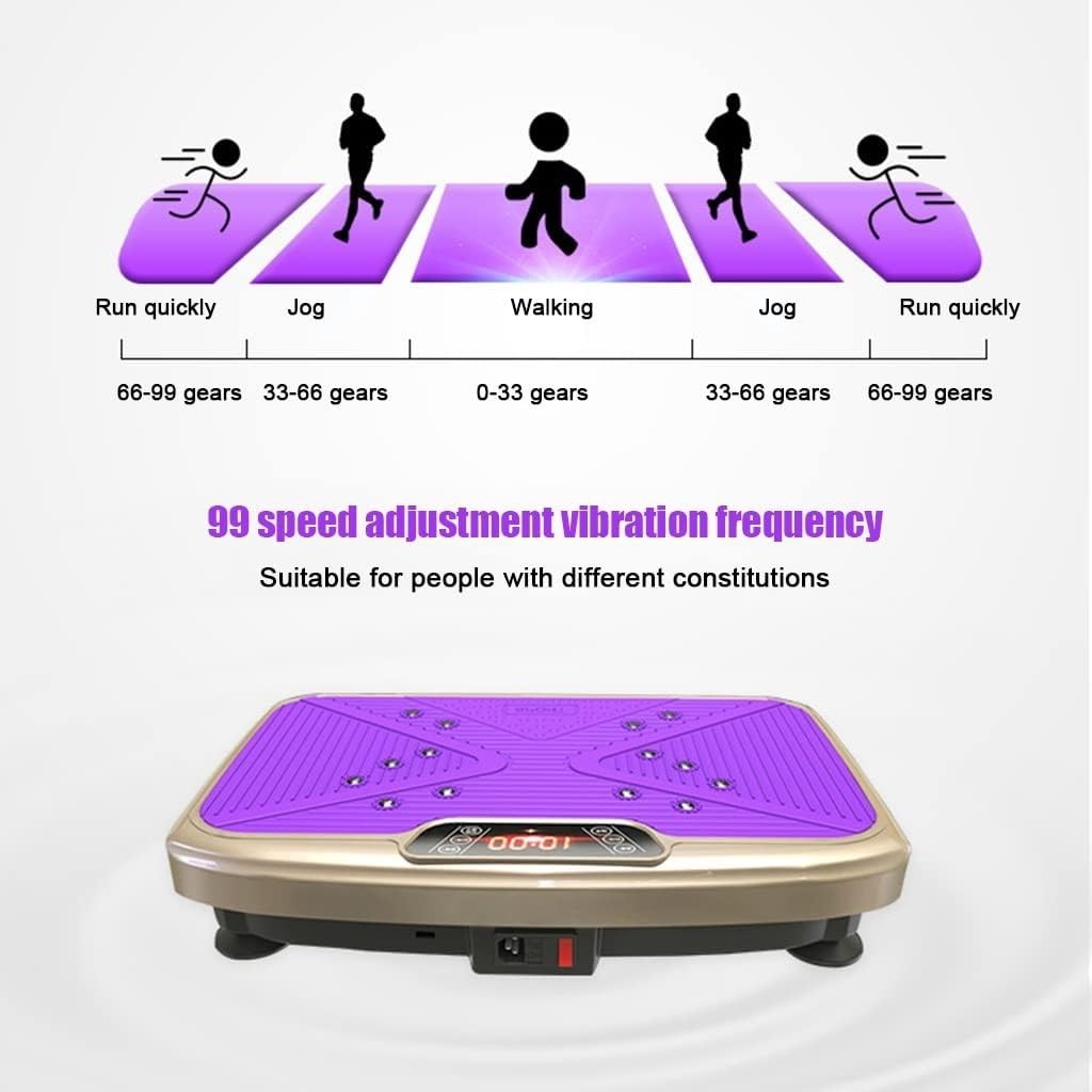 Portable Whole Body Vibration Platform Home Office Fitness Trainer