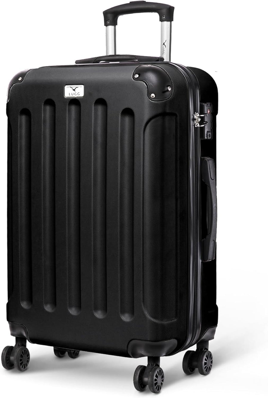 24” Hard Shell Suitcase Lightweight ABS 4 Wheel Travel Case TSA Lock