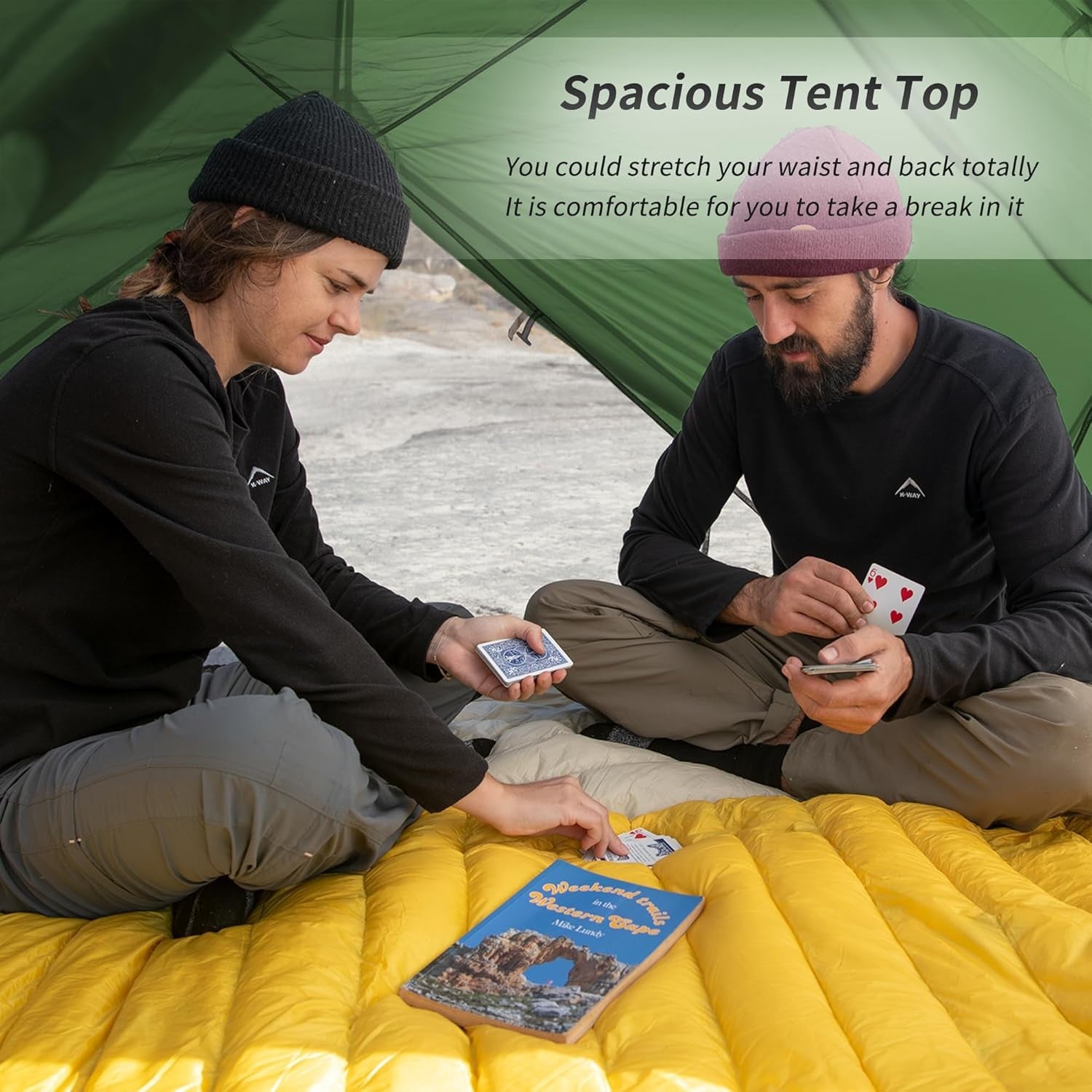 2 Person Ultralight Backpacking Tent 3000mm Waterproof