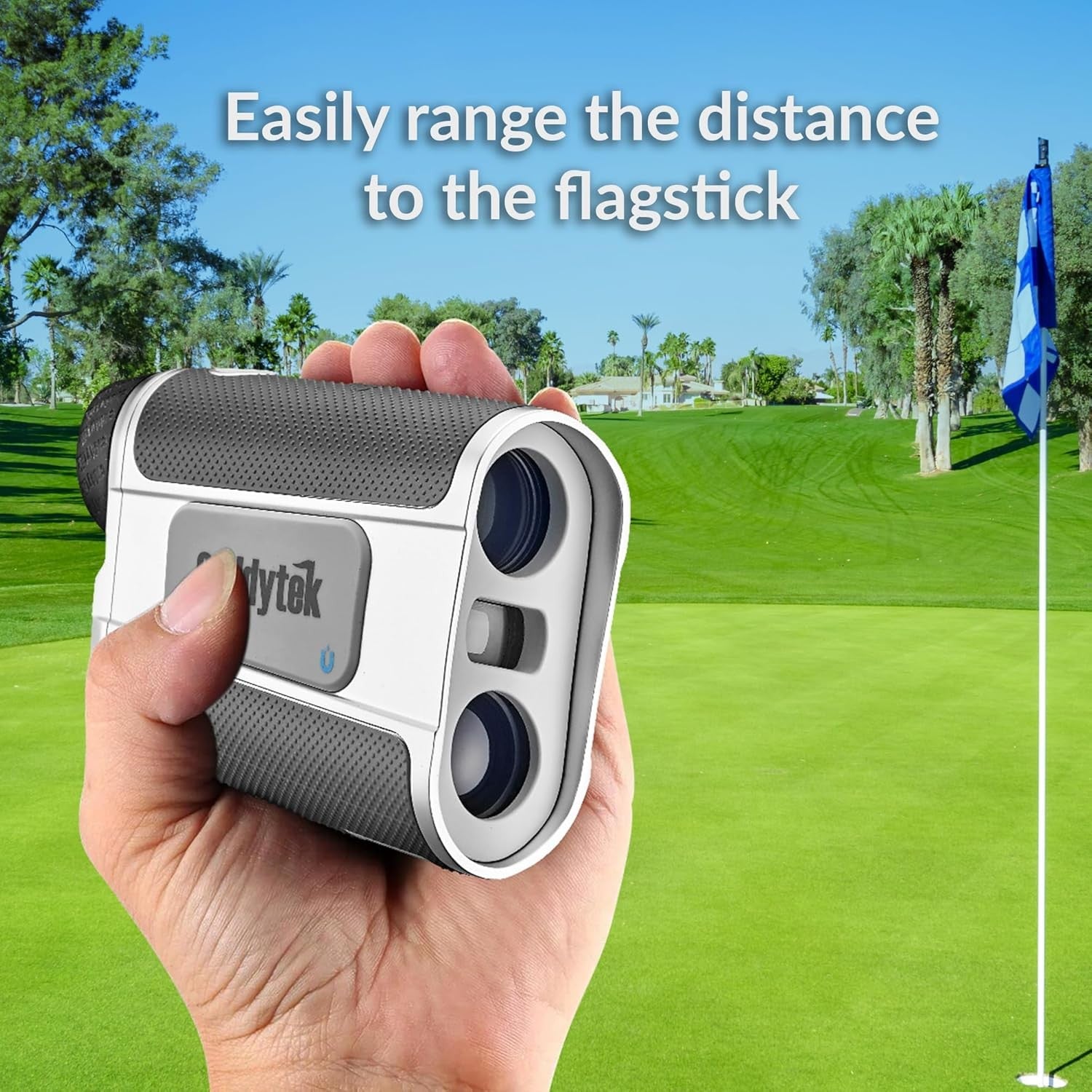 Golf Laser Rangefinder Slope Pin Lock Validation 800Y Magnet 6X