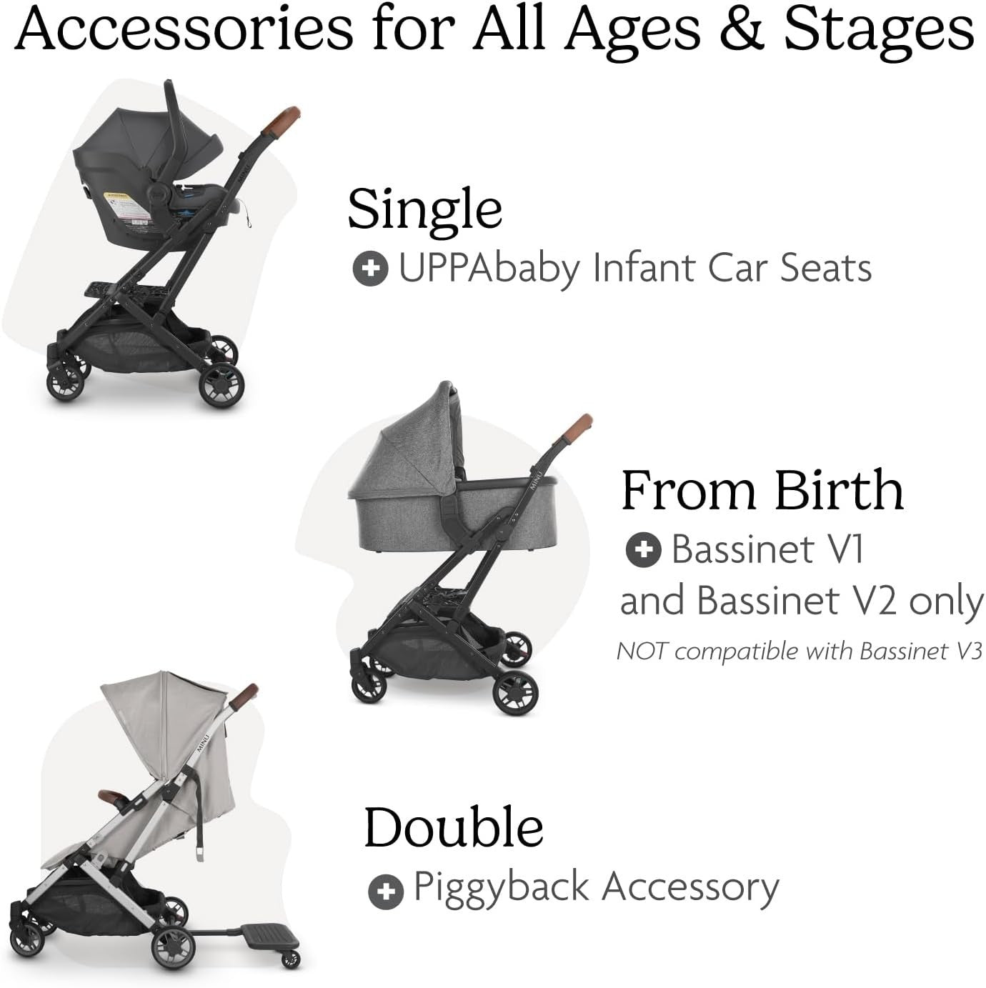 Compact Lightweight Baby Pushchair One Hand Fold Travel Stroller 6m+ 22kg