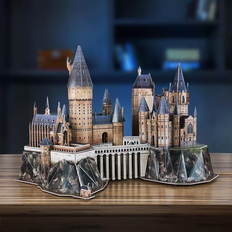 3D Hogwarts Castle Puzzle 197 Piece Wizard School Model Kit Gift