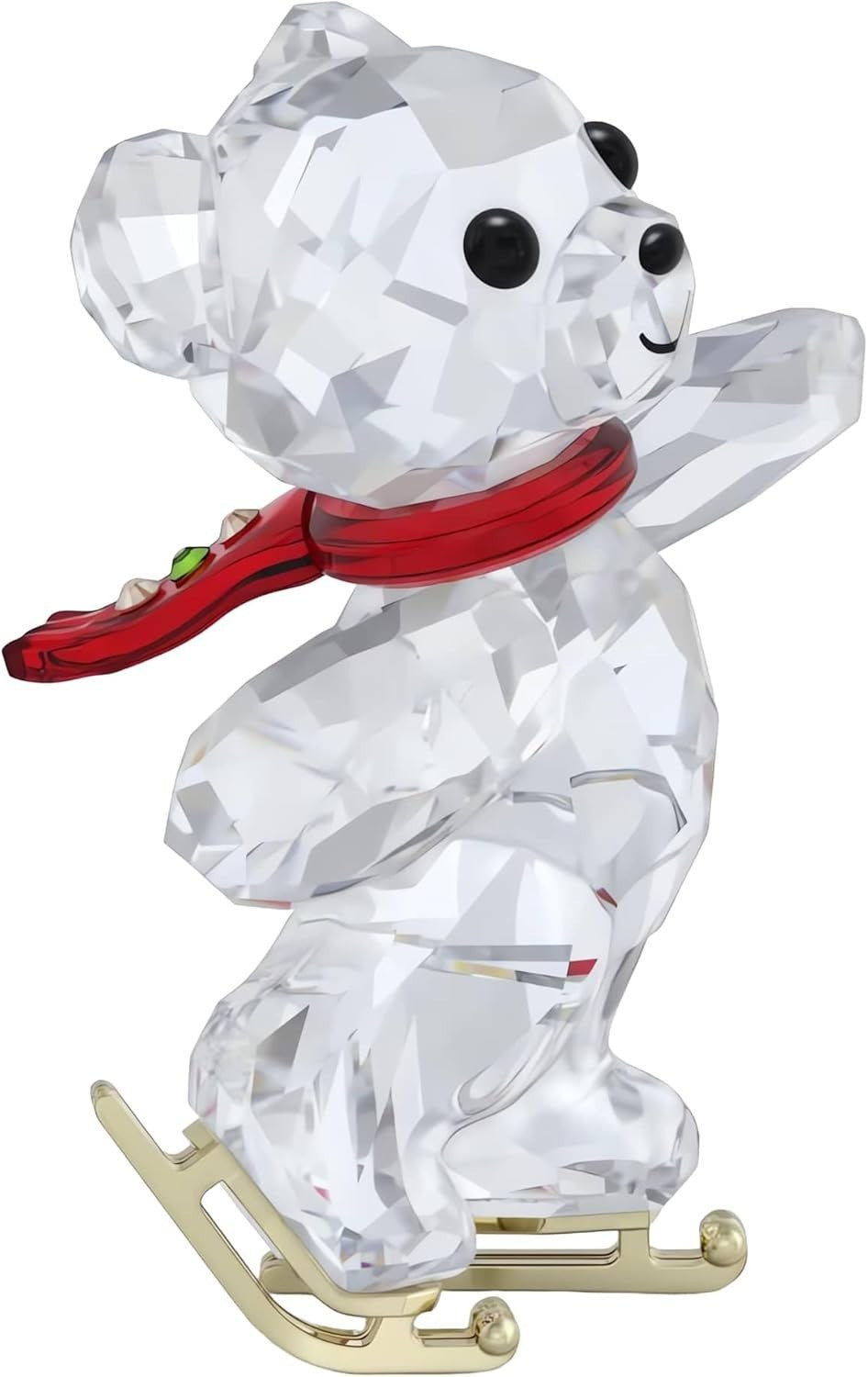 Crystal Bear Ornament 130th Anniversary – Faceted Clear Figurine