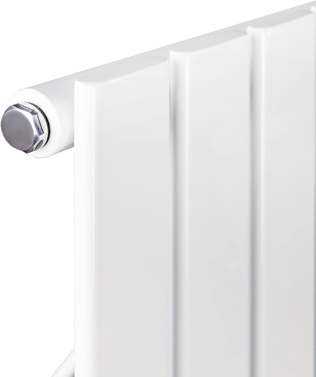 Designer Flat Panel Radiator 1600x272mm Single White Horizontal Vertical