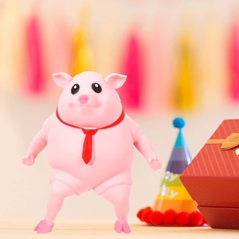 Large Stress Pig Squishy Toy Pink Anti Stress Funny Animal Fidget