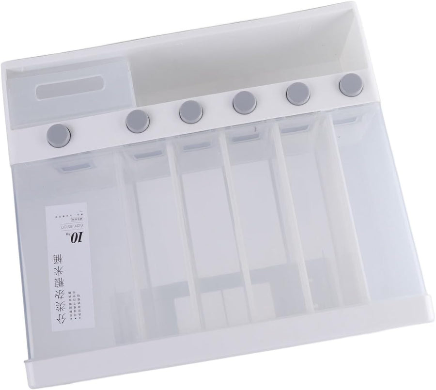 Wall Mounted Rice Dispenser Airtight Grain Storage Box 40cm