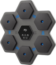 Music Boxing Machine LED Punch Trainer Bluetooth Mounted Gloves