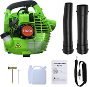 26cc Petrol Leaf Blower High Power Handheld Garden Leaves Snow Debris Cleaner