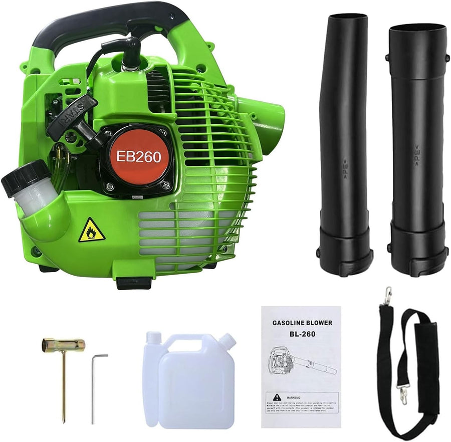 26cc Petrol Leaf Blower High Power Handheld Garden Leaves Snow Debris Cleaner