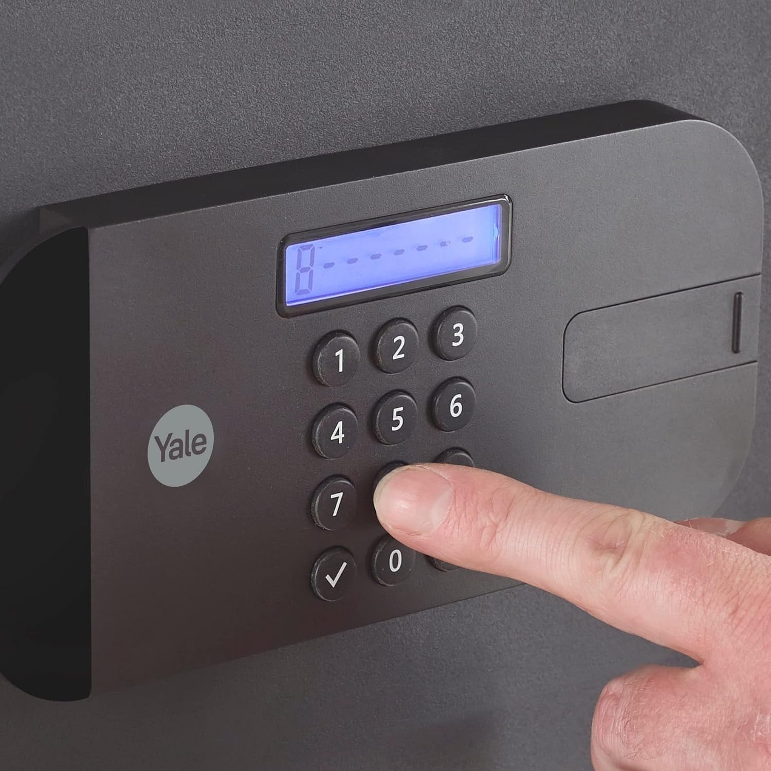 Biometric Fingerprint Safe Box Digital Keypad Cash Document Security