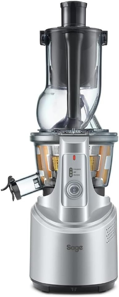 Slow Cold Press Juicer 3.5in Wide Chute Quiet Motor High Yield