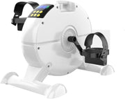 Quiet Electric Pedal Exerciser LCD Seated Rehab Arm Leg Cycle