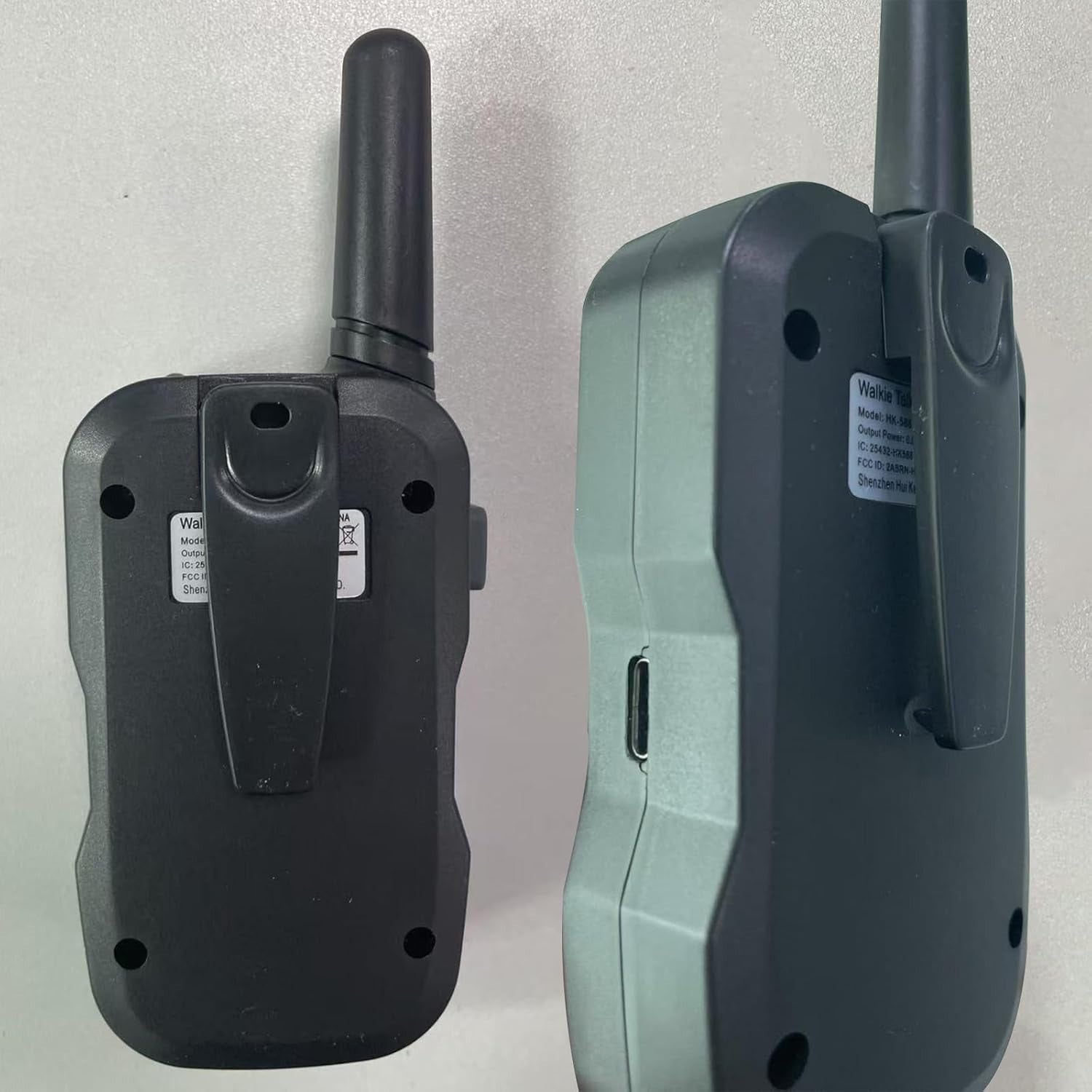 Kids Rechargeable Walkie Talkies 3 Pack 3KM Range 22CH LED Flashlight