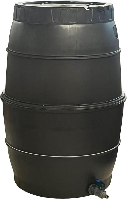 170L Garden Water Butt Barrel with Tap & Lid Rainwater Collector