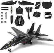 1:72 Scale F-14 Tomcat Fighter Jet Model Kit Military Aircraft Assembly Gift