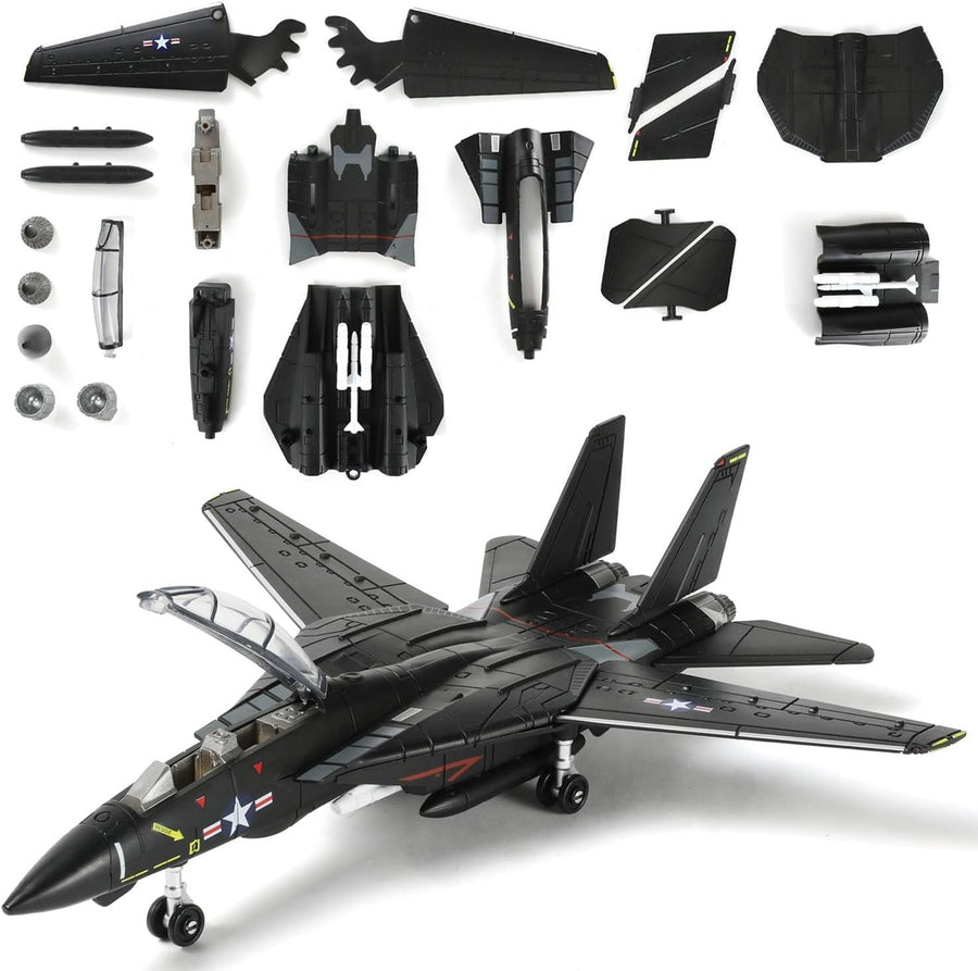 1:72 Scale F-14 Tomcat Fighter Jet Model Kit Military Aircraft Assembly Gift